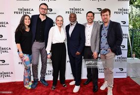 NEW YORK, NEW YORK - JUNE 09: (L-R) Dava Whisenant, Bradford Allen, Twila Liggett, LeVar Burton, Brett Whitcomb, and Bry