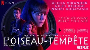 Riley Keough, Alicia Vikander, and Naoki Kobayashi in Earthquake Bird (2019)