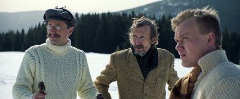 Vladimír Javorský, Vladimír Pokorný, and Jaroslav Plesl in The Last Race (2022)