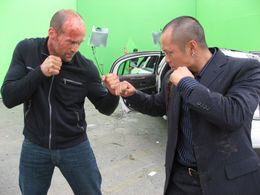 Squaring off with Jason Statham