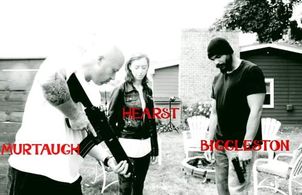 Still of William Newton, Johanna Mcginley, and Matthew Conway in Black Wolf