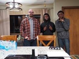 Tez Dixon, Trey Wardlaw, and Matt D. Chapman in Delivery Attempted (2023)