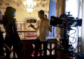 Danielle Panabaker and Alexa Barajas in The Flash (2014)