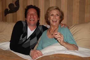 Cloris Leachman and Marshall Jay Kaplan