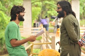 Vijay Deverakonda and Sandeep Reddy Vanga in Arjun Reddy (2017)