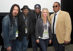 Regina Russell Banali and Frankie Banali