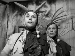 Bibi Andersson and Nils Poppe in The Seventh Seal (1957)