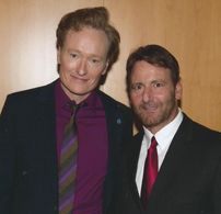 Spags and Conan at Kennedy Library, Boston