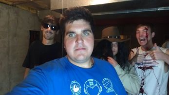 Greggory Bogëv Lodin, RJ Cusyk, Nick Gatsby, and Joshua R. Outzen in Boob Meat (2016)