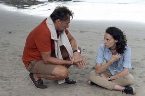 Camille De Pazzis and Darri Ingolfsson in Last Resort (2012)