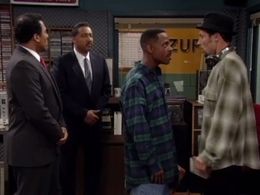 Martin Lawrence, Jon Gries, and James A. Watson Jr. in Martin (1992)