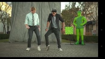 Nathan Davis Jr. and Green Giant.