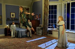 Taylor Louderman, Allison Williams, Jake Lucas, and John Allyn in Peter Pan Live! (2014)