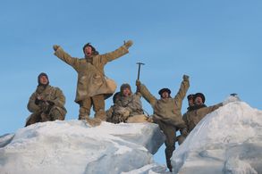 Sebastian Armesto, Paul Ready, Anthony Flanagan, Richard Riddell, Kevin Guthrie, Tom Weston-Jones, and Jack Colgrave Hir