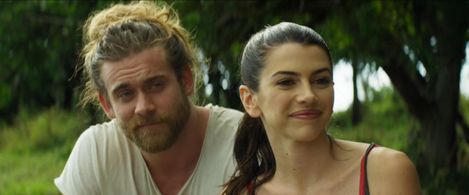 Bianca Haase and Brock O'Hurn in The Resort (2021)