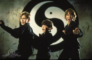 Chad Power, Max Elliott Slade, and Michael Treanor in 3 Ninjas (1992)