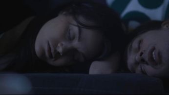 Celeste Blandon and Jake Kopronica in “For Your Amusement”.