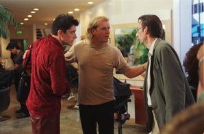 Crawford and Stig in discussion