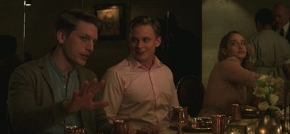 Christian DeMarais, Billy Magnussen and Jemima Kirke in 