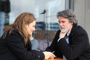 Gemma Doorly and Patrick Joseph Byrnes in Glass Ceiling