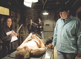 Lara Flynn Boyle, Michael Welch and Duane Journey on Hansel & Gretel Get Baked