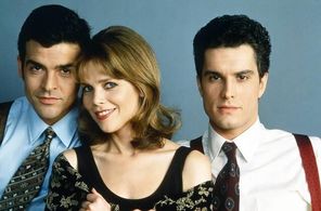 Frank Beaty, Rick Hearst, and Sonia Satra in Guiding Light (1952)