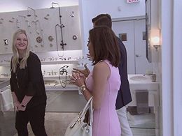 Bethenny Frankel and Fredrik Eklund in Bethenny & Fredrik (2018)