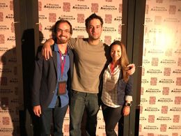 At Festival Angaelica with producer Lucas Paz and associate producer/actress Honey Evein