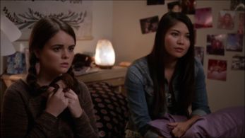 Micaela Wittman with Lauren Gaw on Modern Family