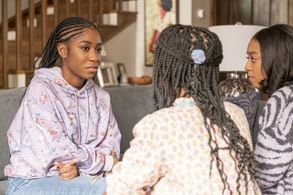 Lyric Ross, Faithe Herman, and Eris Baker in This Is Us: Heart and Soul (2022)