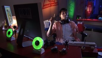 Vas Saranga as Webmaster in A World of Wonders