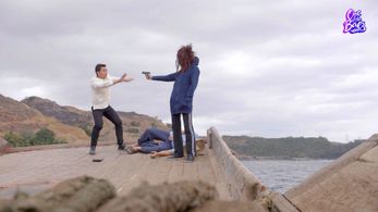 Melanie Marquez and Ken Chan in One of the Baes (2019)