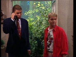 Kenneth Herdigein and Dick van den Toorn in We zijn weer thuis (1989)