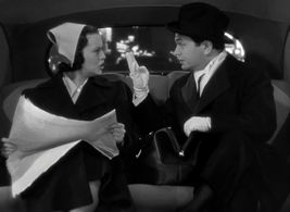 Edward G. Robinson and Gale Page in The Amazing Dr. Clitterhouse (1938)