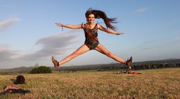 Bonnie Ferguson at Woodfordia