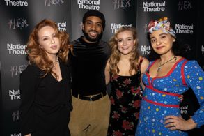 Rosie Graham Press Night of Hex at the National Theatre