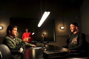 Jochen Nickel, Peter Ketnath, and Sylta Fee Wegmann in SOKO: Der Prozess (2013)
