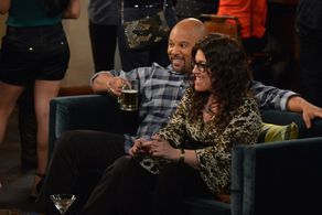 Chris Williams and Rebecca Corry in One Big Happy (2015)