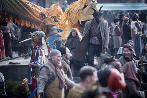 Oliver Jackson-Cohen and Rebeka Rea in Emerald City (2016)