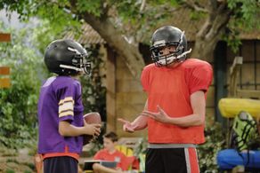 Karan Brar and Kevin Quinn in Bunk'd (2015)