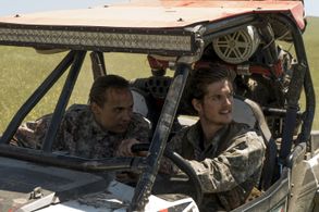 Frank Dillane and Daniel Sharman in Fear the Walking Dead (2015)