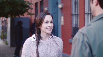 Joy Shatz as Angeline in THE NIGHTRUNNER