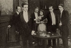 Jack Mulhall and G. Raymond Nye in The Guilt of Stephen Eldridge (1916)