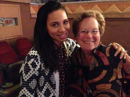 Jurnee Smollett-Bell and Abby Ginzberg