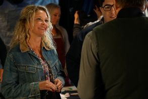 Sean Patrick Flanery, Amanda Detmer, and Matthew Joel Kranyak in Lady Driver (2020)