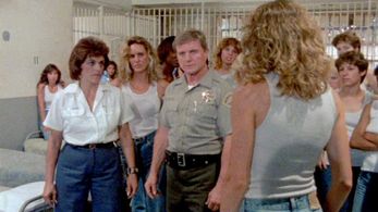 Melanie Coll and Judi Trevor in Lust for Freedom (1987)