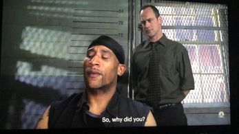 Lord Jamar & Chris Melloni on Law & Order SVU