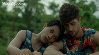 Nico Locco and Gold Azeron in Love at the End of the World (2021)