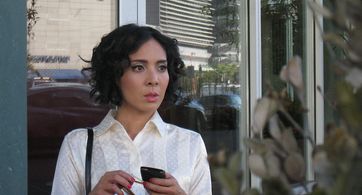 Jolene Kim as Ania in Cafe on a Staircase short film. Interpretations Film Contest 2010.