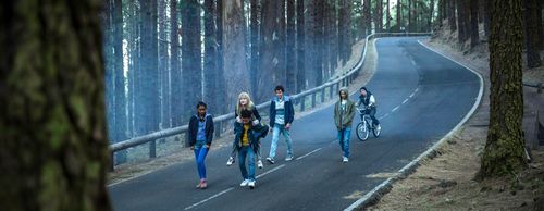 Fergus Riordan, McKell David, Natifa Mai, and Madeleine Kelly in Don't Grow Up (2015)